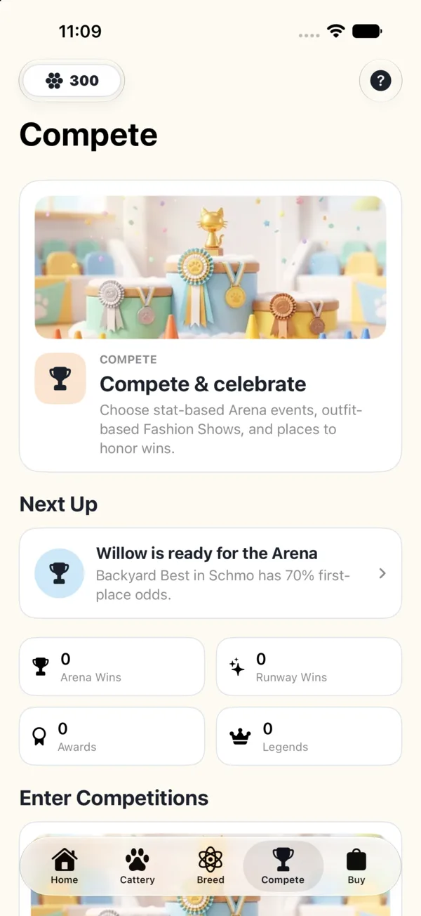 Cat Genome Game compete hub
