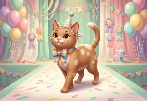 Party Paw Parade fashion show