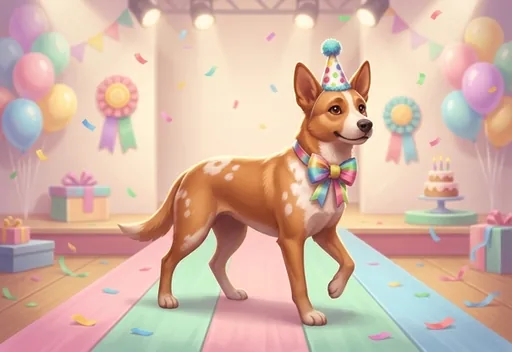 Party Pup Parade fashion show