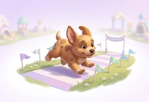 The Wobble Derby puppy agility