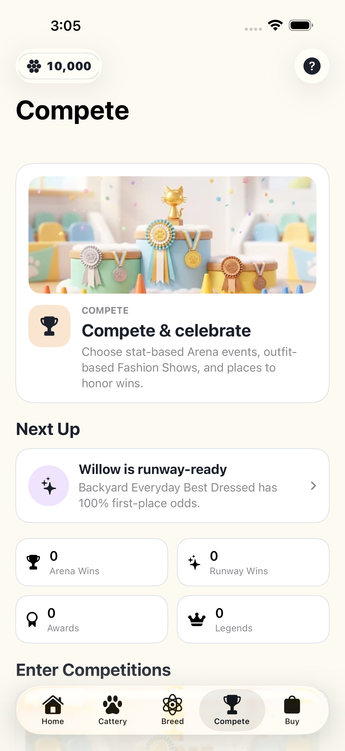 The compete hub with Arena and Fashion Shows