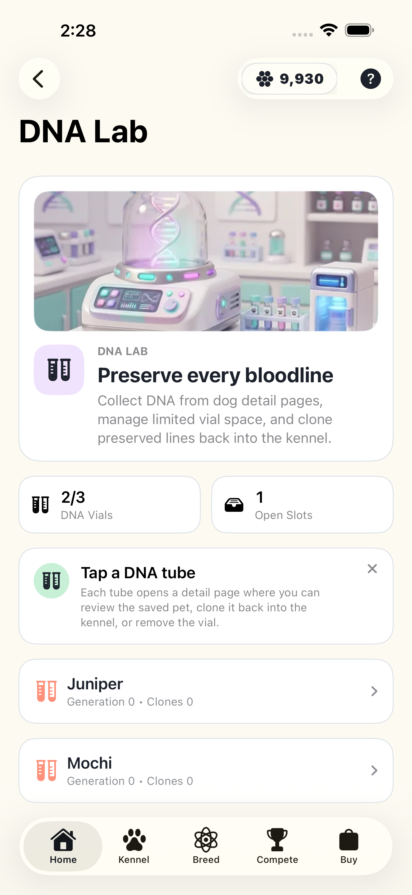 The DNA Lab